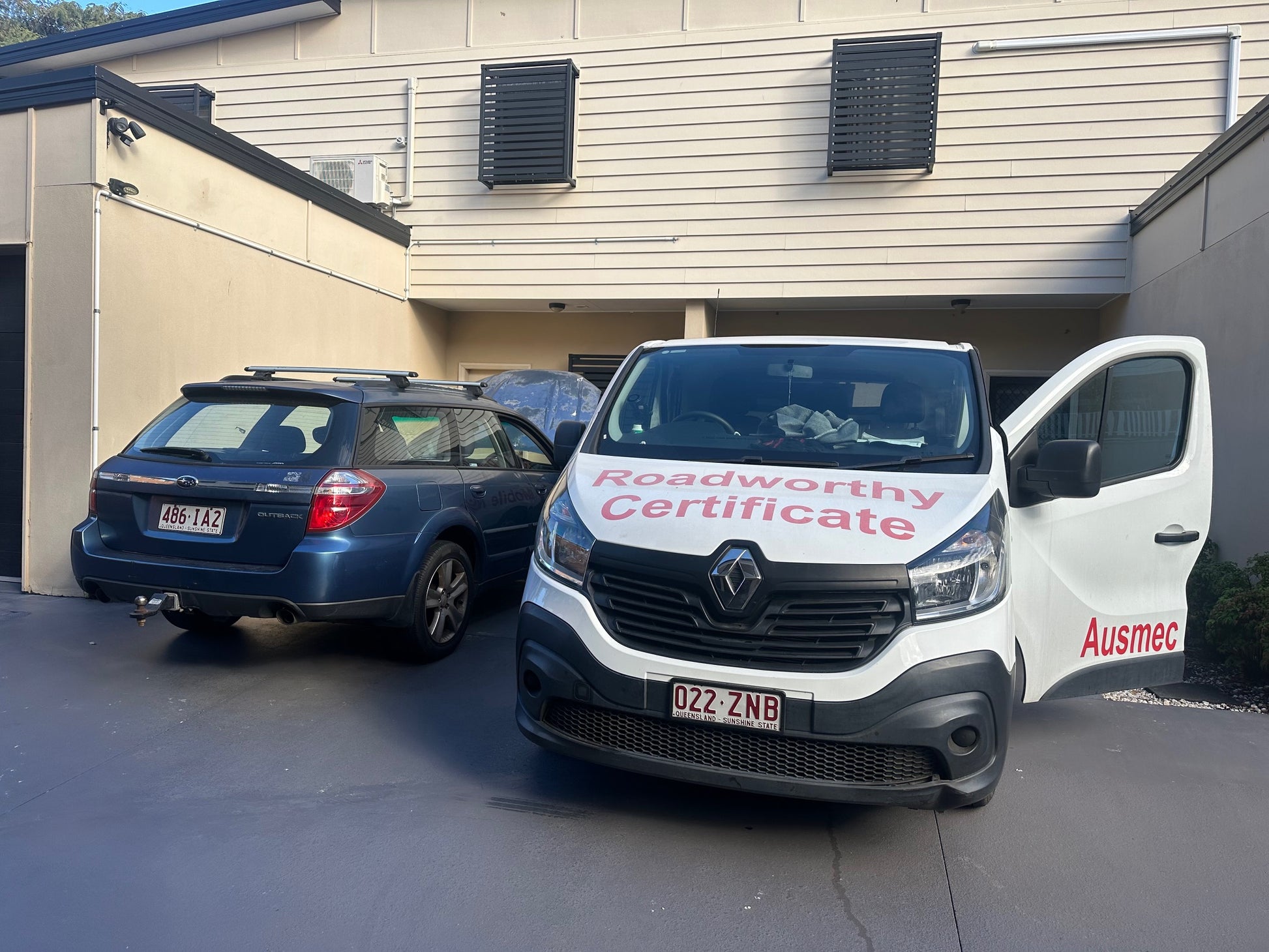 Mobile certificate of inspection same as COI