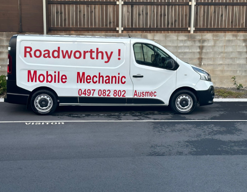 Lawnton Mobile Roadworthy (Safety Certificate) Mobile mechanic van ready to head out and do a rwc