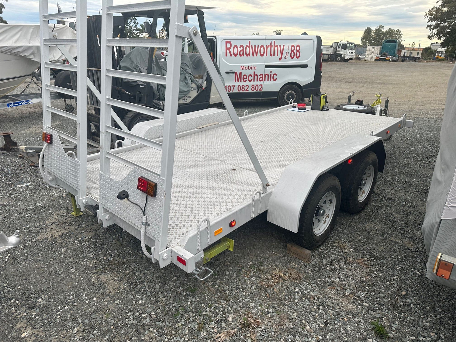 Light Trailer Roadworthy Safety Sertificate Woody Point